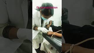 💉IV cannulalization technique💉#ivcannulation#cannula#iv#injection#nursingstudent#education#pratice