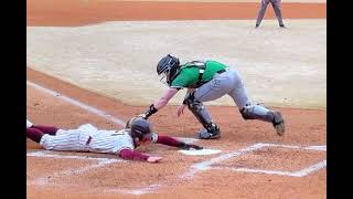 Baseball Play at the Plate