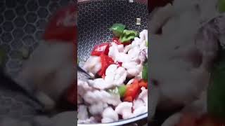 How to make Squid Fry/ Squid Stir Fry Chinese Style #shorts #shortsfeed #trending