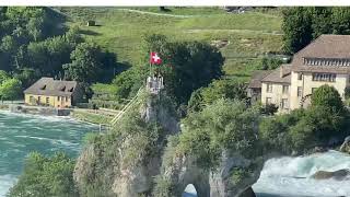 Rheinfall Switzerland! Largest Waterfall in Europe!