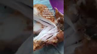 Belatung didalam ayam goreng