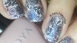 Quickie Lace Nail Art Using Lina Nail Art License To Be Sexy 01