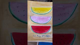 #art #beautiful #painting #художник #margaryshopusa #acrylicpainting #watermelon #homedecor