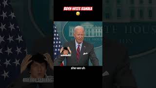 Trump was right! Biden don’t like Kamala 🤣 #trump #kamalaharris