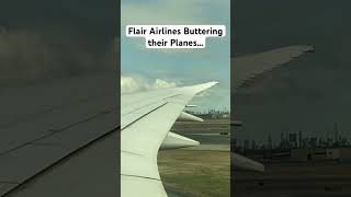 Flair Airlines Buttering their PLANES #swiss001landings