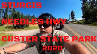 Sturgis, Needles Hwy, Custer State Park and the Black Hills 2020