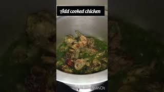 Chicken Hariyali(Green Chicken)|#shorts#viralshorts#recipe