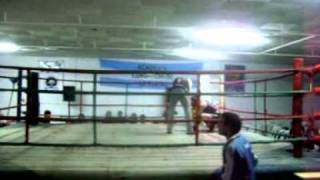 Alejandro Perez - pelea de muay thai amateur