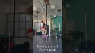 How to pole dance? Mini tutorial to build up strength 😜💪- Pole strength- pole workout