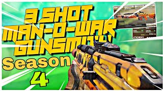 No Recoil + Fast ADS Man O War Gunsmith After Season 4 Update | Best MOW Gunsmith In Cod Mobile