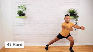 FoodFit Exercise - Part 1 Warm up: Side Lunges