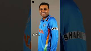 Top 10 Indian 🇮🇳 Male Cricketers Of All Time||#shorts