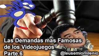 Las Demandas más Famosas de los Videojuegos Parte 6