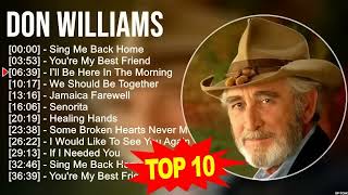 don williams Greatest Hits 80s 90s Country Music  Best Songs Of don williams