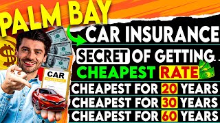 Only $113/M Cheapest Car Insurance in Palm Bay 🎯