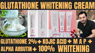 How to make whitening cream | How to make glutathione whitening cream | Glutathione lightening cream