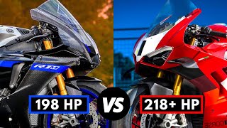 The Ultimate Superbike Showdown : Yamaha R1M vs Ducati Panigale V4 R