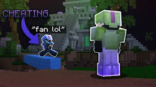 Beating a HACKING SUBSCRIBER in Under 5 MINUTES In Bedwars...