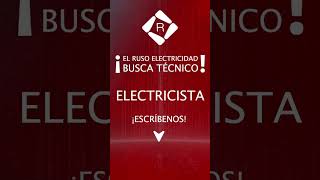 Buscamos Técnico Electricista #hiring #electricista #instalador #buscamoselectricista