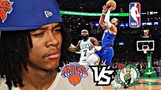 WTF HAPPENED! Knicks At Celtics Game Highlights | Munchy Don Dada Reaction