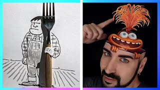 These Artists Are The Masters Of Illusion  Amazing Art Illusions ▶4