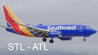 TRIPREPORT| STL-ATL SOUTHWEST AIRLINES 737-700