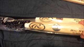 Baseball Express Unboxing [Rawlings Wood Bats]