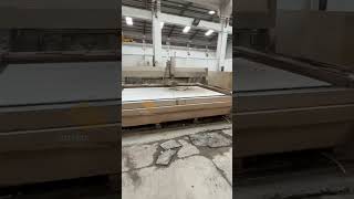 Waterjet Cutting for Chinese White Jade Countertops