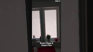 Watch Smart Glass In Action: Use Voice Control to Turn Glass From Clear to Frosted #shorts