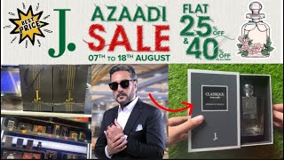 J. Perfumes For Men | Classique Adnan Siddiqui | detailed Review With Prices | Azadi Sale