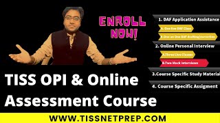 Last Batch for TISS Online Personal Interview & OA Preparation | TISSNETNETPrep.com