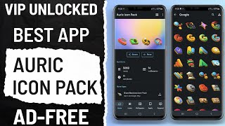 Best Free Auric Icon Pack App for Android