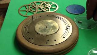 Clockmakers Clock Wheel Crossing Out Marking Jig