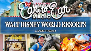 🔴 Tuesday Walt Disney World Saratoga Springs Resort Tour - 06.11.24