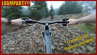 LOAM PARTY! - Training auf GEILEN TRAILS mit Thomas und Arie