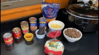 Slow Cooker Mexican Casserole