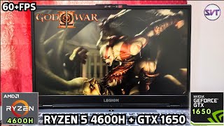 God Of War 2 | Gameplay On Legion 5 | GTX 1650 + Ryzen 5 4600H + 16GB Ram | 60+FPS on 1440P