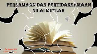 PERSAMAAN NILAI MUTLAK