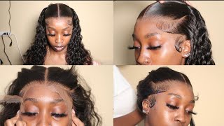 2 Ponytail Frontal Wig Install With 3D FULL FRONTAL Loose Wave Wig | Cute Hairstyle Ft Afsisterwig