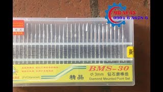 ĐẦU MÀI KIM CƯƠNG CHUÔI 3MM - MR XUÂN 0904 6 5678 6