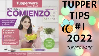 Tupper Tips #1 2022 || regiones: Energía, Tornado, Galaxia ||   TUPPERWARE MÉXICO