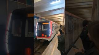 Metro in Moscow.  Morning.  May 2023.  Vykhino station