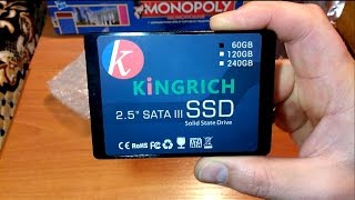 KINGRICH SSD из Китая  Апгрейд нетбука Acer Aspire One AOA 110