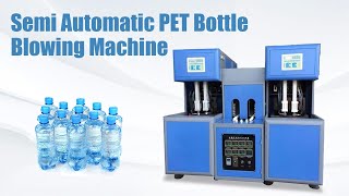 Semi Automatic PET Bottle Blowing Machine New Design High Speed