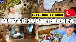 NOS VAMOS EN AUTOBUS🚌A LA CIUDAD SUBTERRÁNEA😱EN CAPADOCIA🇹🇷#turquia#mexicanaenturquia#mexicana#vlogs