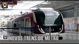 NOVOS TRENS DO METRÔ, CONFIRA