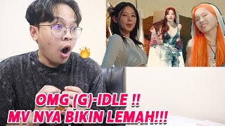 (G)I-DLE - '클락션 (Klaxon)' MV REACTION!!