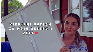 POKLON ZA MOJU SESTRU i ZETA - šta sam narucila/dala  sestri na poklon + Otvaranje paketa