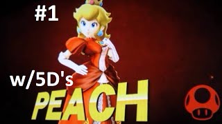 Super Smash Bros. 4 Wii U - w/5D'sPeach - Part 1 Everything Intensifies!