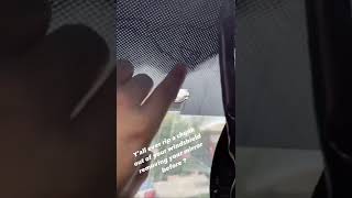 POV you break a windshield effortlessly